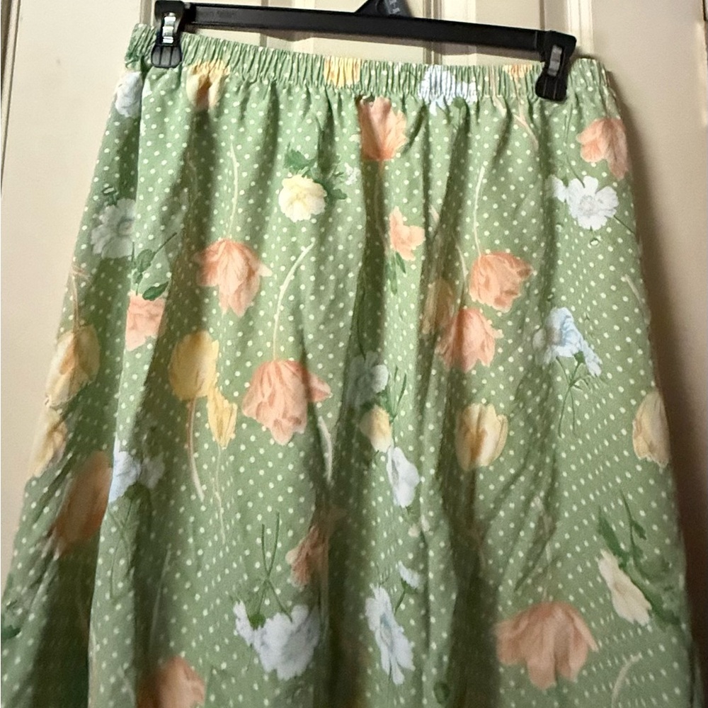 Southern Lady ~ Women’s ~ Skirt ~ XL ~ Vintage ~ Elastic Waist - Picture 13 of 16